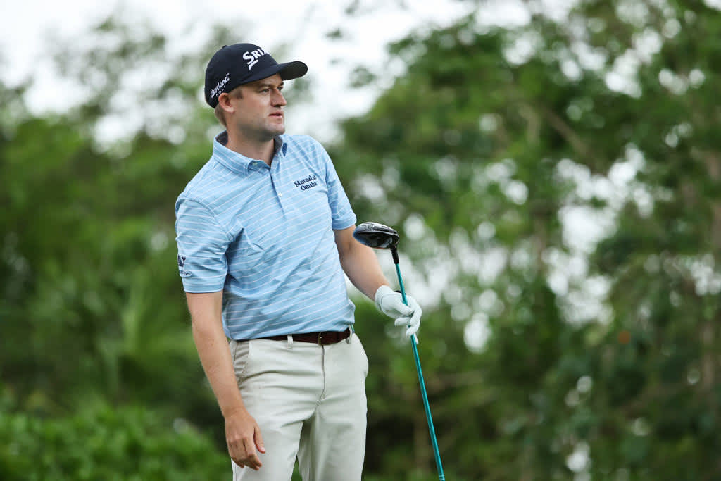 PGA Tour: Russell Knox currently 1 after an opening at the Mayakoba Golf Classic.