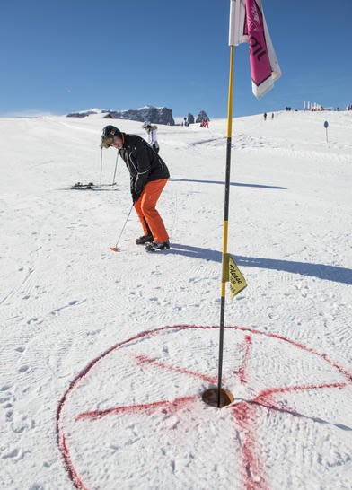 Skigolf - Wintergolf neu interpretiert