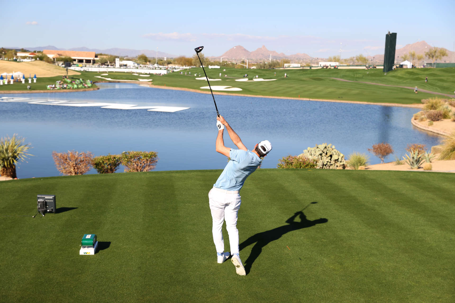 PGA Tour: Russell Knox currently T21 after Round 1 at the Waste Management Phoenix Open PGA Tour: Russell Knox currently T21 after Round 1 at the Waste Management Phoenix Open