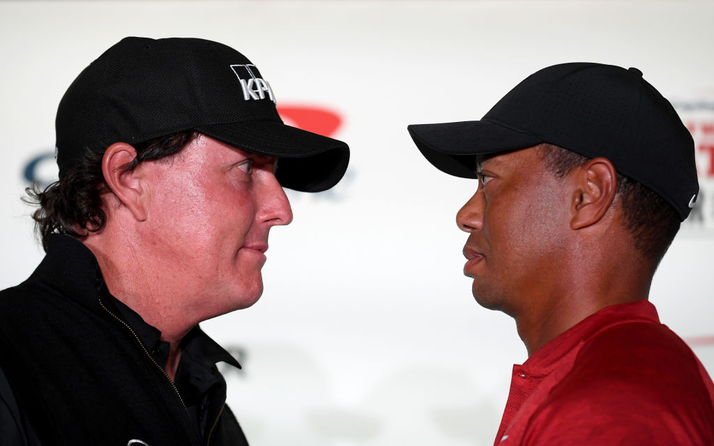 Phil Mickelson und Tiger Woods: Wie Rivalen zu Freunden wurden. (Foto: Getty)