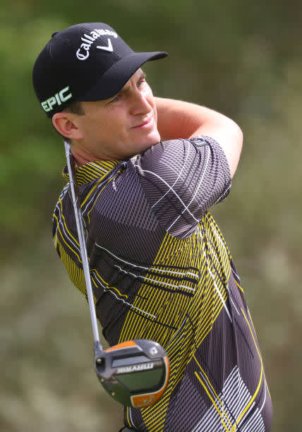 DOHA, QATAR - MARCH 13: Chris Paisley of England tees off on the seventh hole during the third round of the Commercial Bank Qatar Masters at Education City Golf Club on March 13, 2021 in Doha, Qatar. (Photo by Warren Little/Getty Images)