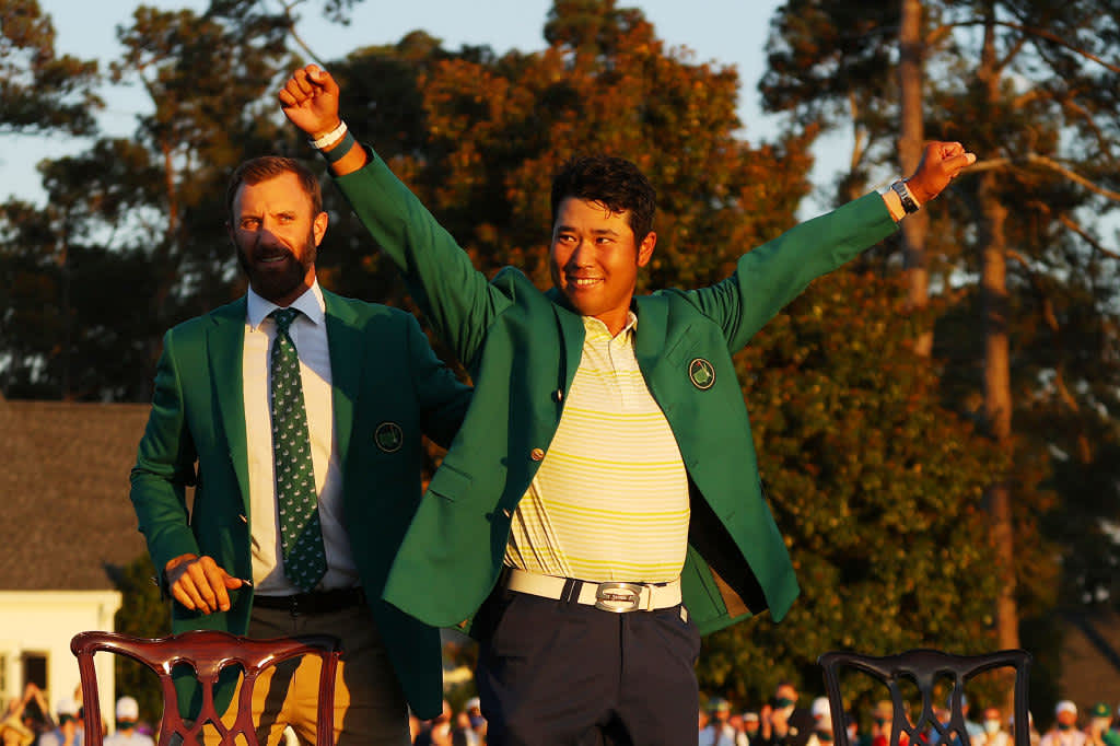 Hideki Matsuyama (2021)Am Moving Day hatte sich Hideki Matsuyama vier Schläge Vorsprung erarbeitet und ließ am Finaltag nichts mehr anbrennen. Zwar brachte er nur einen Schlag seines Puffers über die Ziellinie, doch es reichte, um sich zum ersten männlichen Major-Sieger Japans zu krönen.