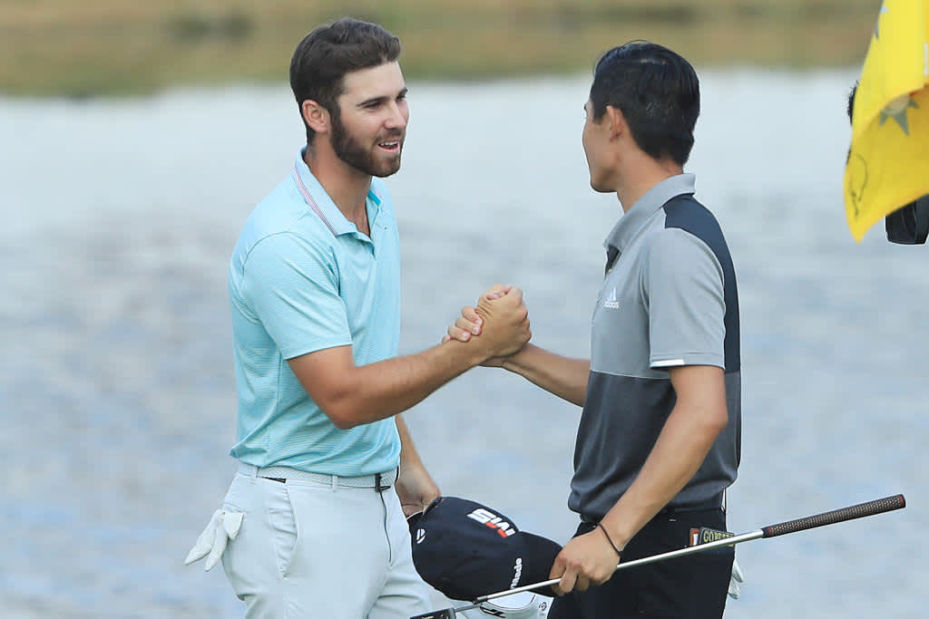 Matthew Wolff & Collin Morikawa
Beide spielen zum ersten Mal bei diesem Turnier mit und wollen gemeinsam für ein erfolgreiches Debüt sorgen. Wolff sorgte beim Masters mit seiner Disqualifikation für Aufsehen und kann im Moment nicht an seine gute Form zu Beginn der Saison anknüpfen, als er u.a. Zweiter bei der US Open wurde. Morikawa hingegen zeigte dieses Jahr schon gute Leistungen mit drei Top-10-Platzierungen und einem Sieg.