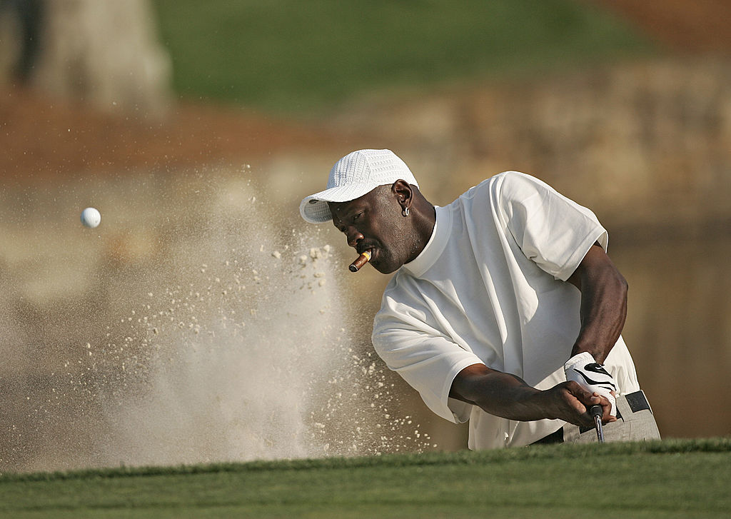 Michael Jordan mit Zigarre (Foto: Getty)