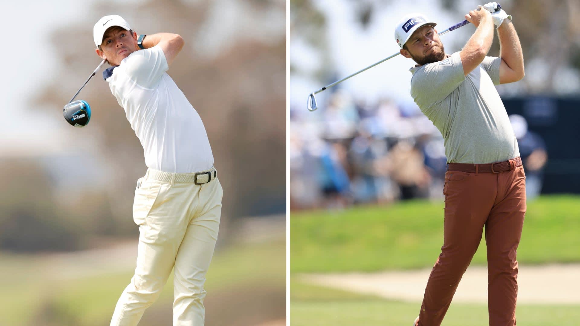 PGA Tour: Rory McIlroy and Tyrrell Hatton are at T11 after opening at the U.S. Open