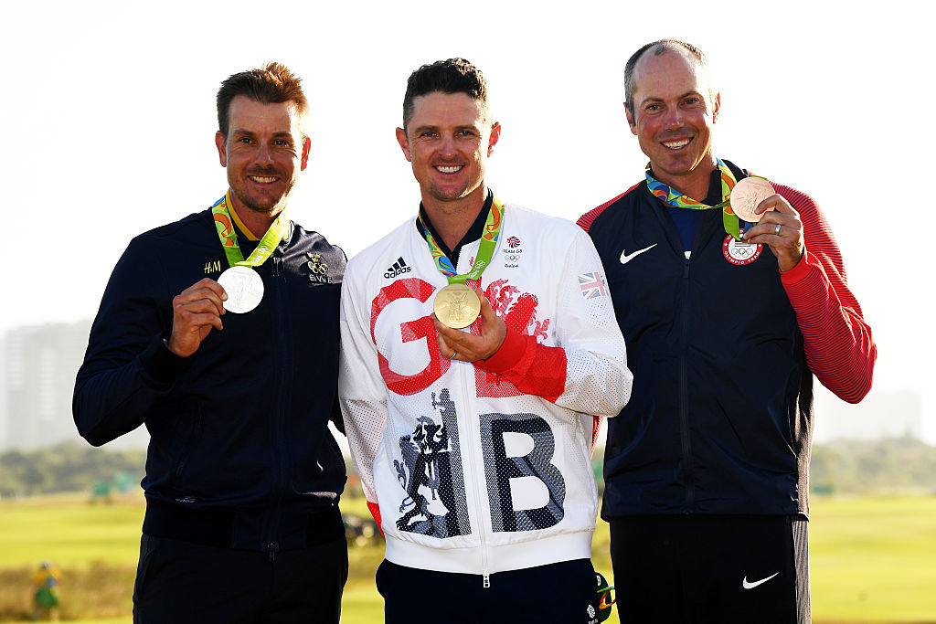 Henrik Stenson, Justin Rose und Matt Kuchar. (Foto: Getty)