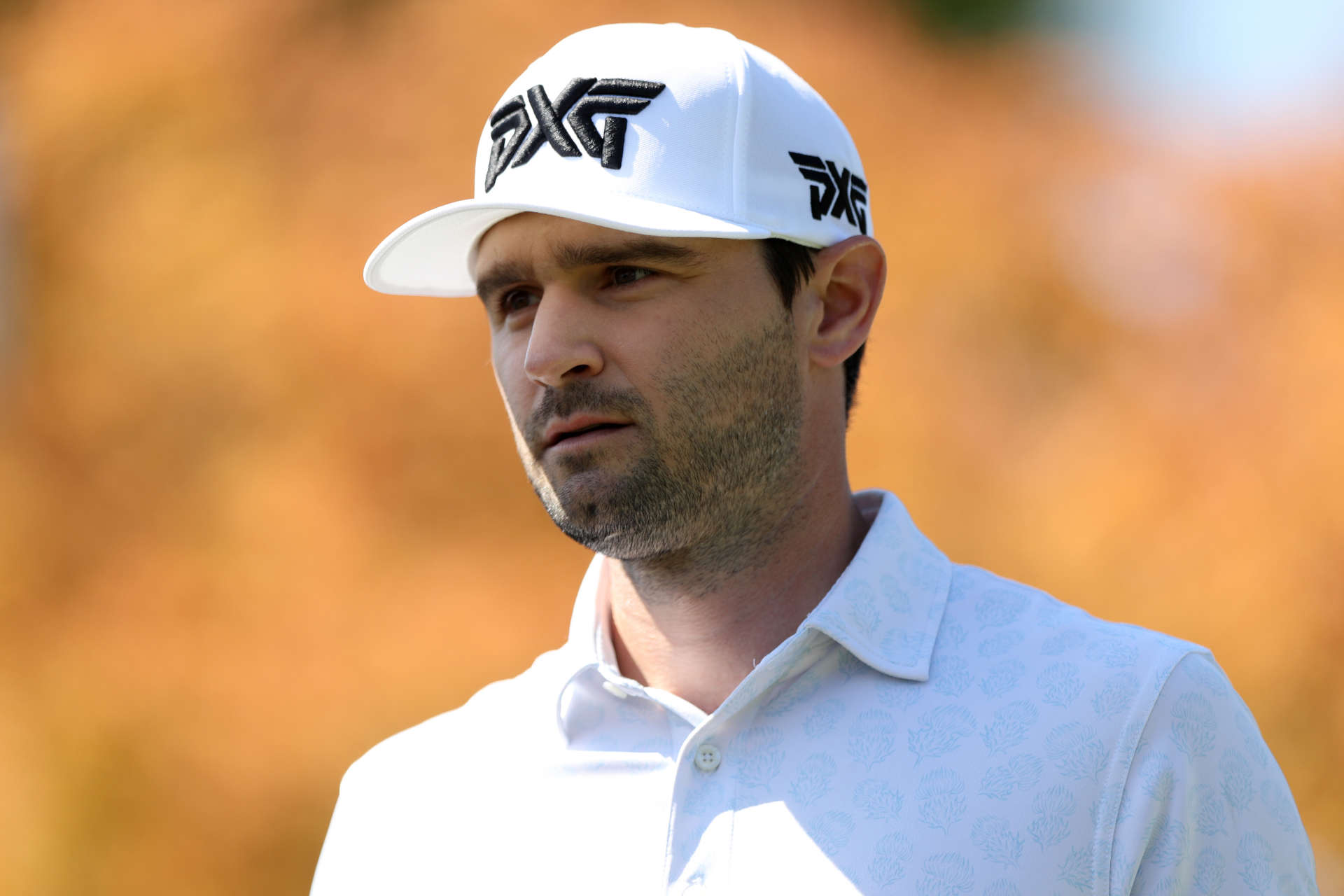 NAPA, CALIFORNIA - SEPTEMBER 17: Kyle Stanley looks on during round two of the Fortinet Championship at Silverado Resort and Spa on September 17, 2021 in Napa, California. (Photo by Meg Oliphant/Getty Images)