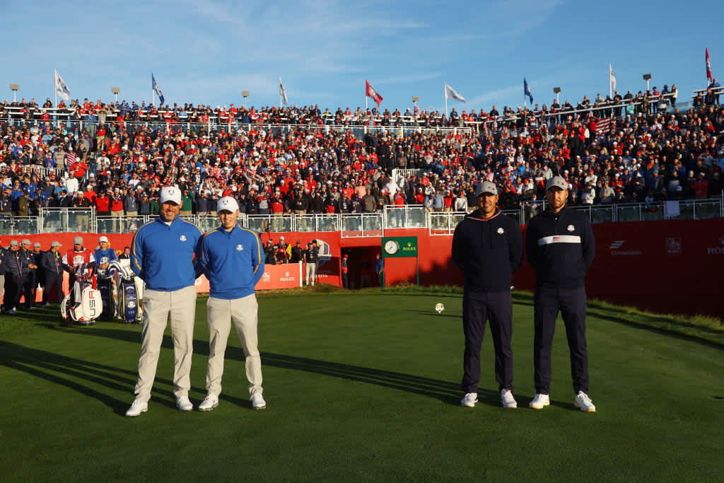 Ryder Cup 2021 Friday Foursome:  Westwood and Fitzpatrick Vs Berger and Koepka