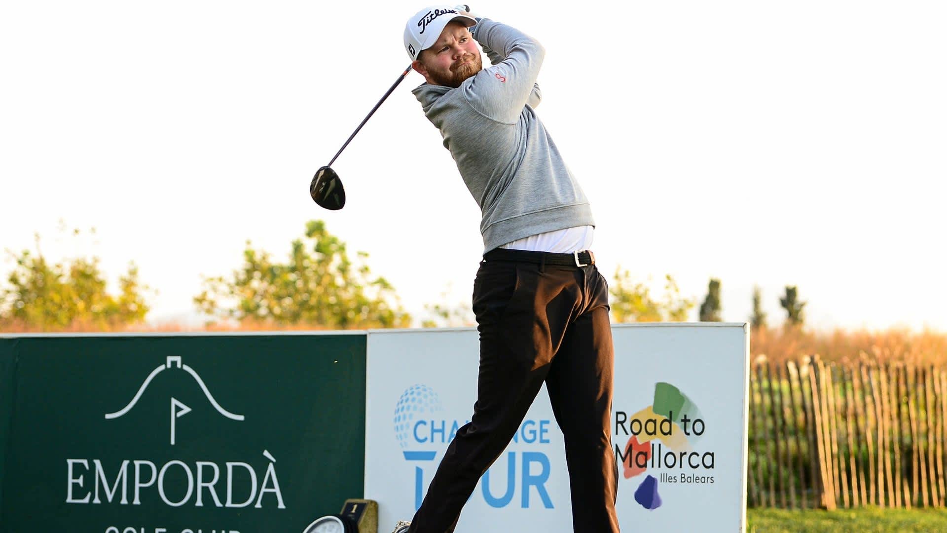 European Tour: Nathan Kimsey at T6 at the Emporda Challenge after the first round