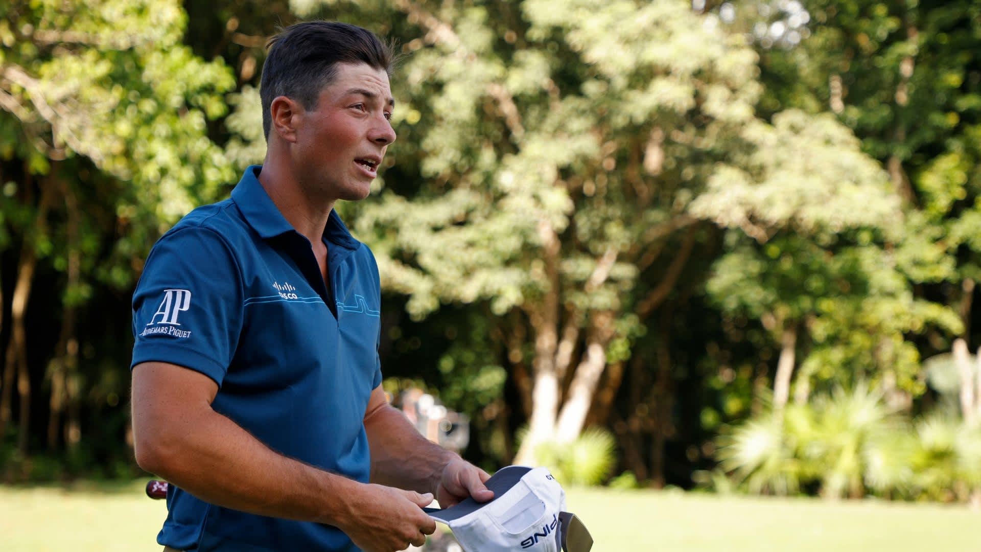 PGA Tour: Hovland leads at the World Wide Technology Championship in Mexico, Tyrell Hatton at T17