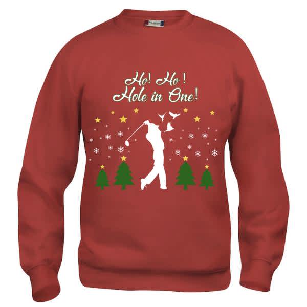 Christmas Sweater Unisex "Ho! Ho! Hole in One!"