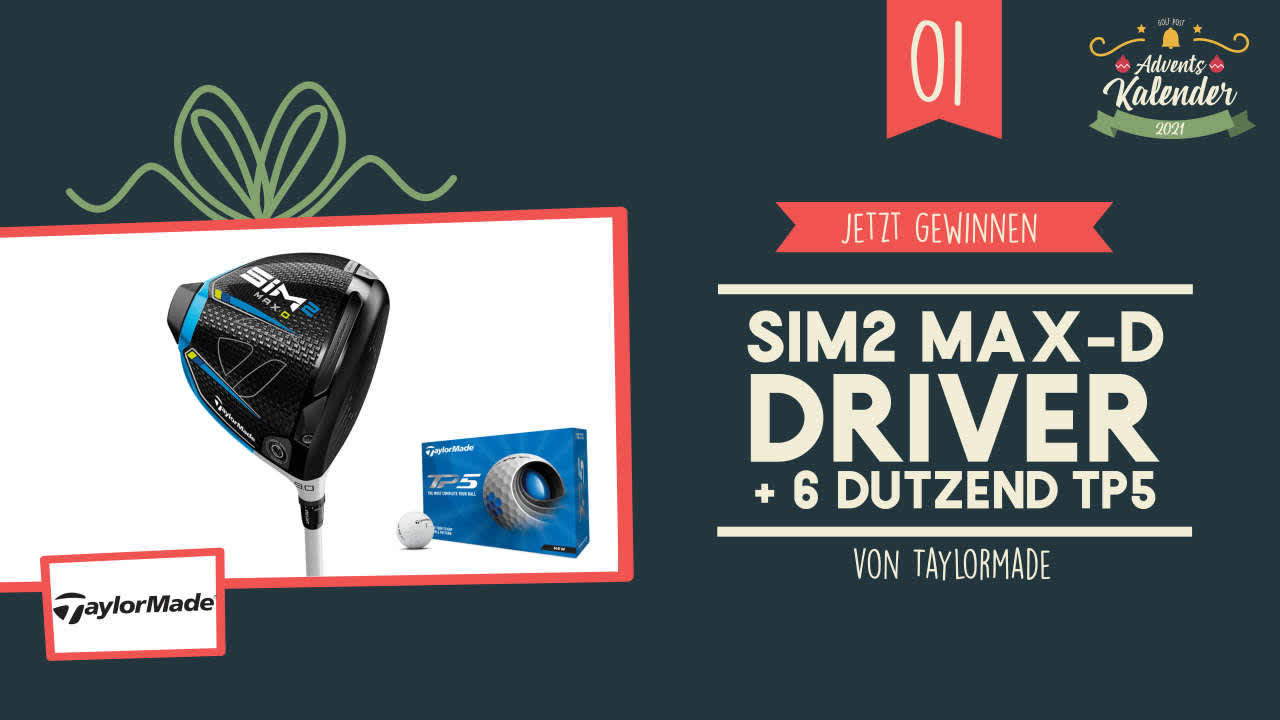 Das 1. Türchen mit TaylorMade