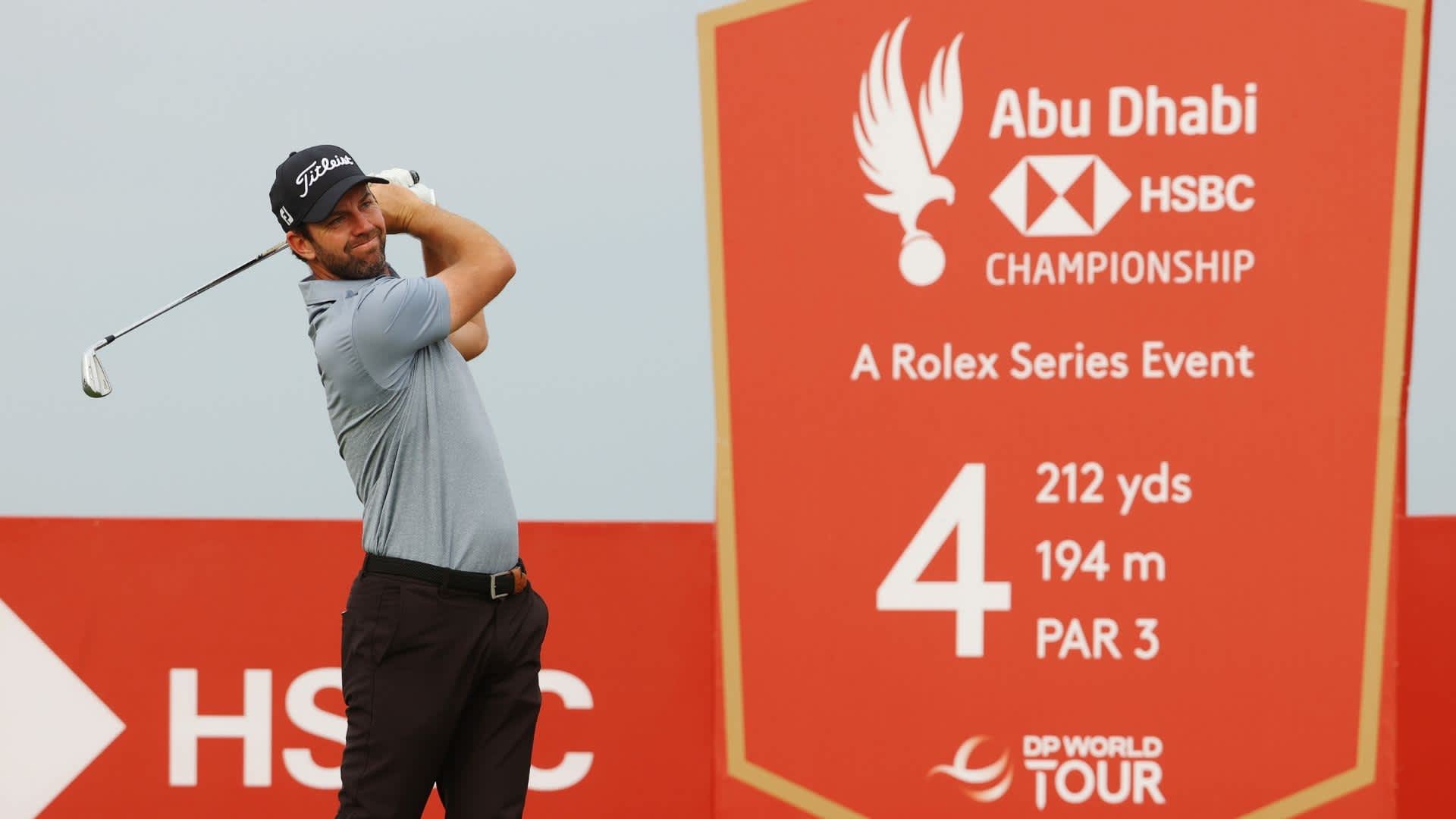 European Tour: Scott Jamieson at 1 at the Abu Dhabi HSBC Championship after the first round