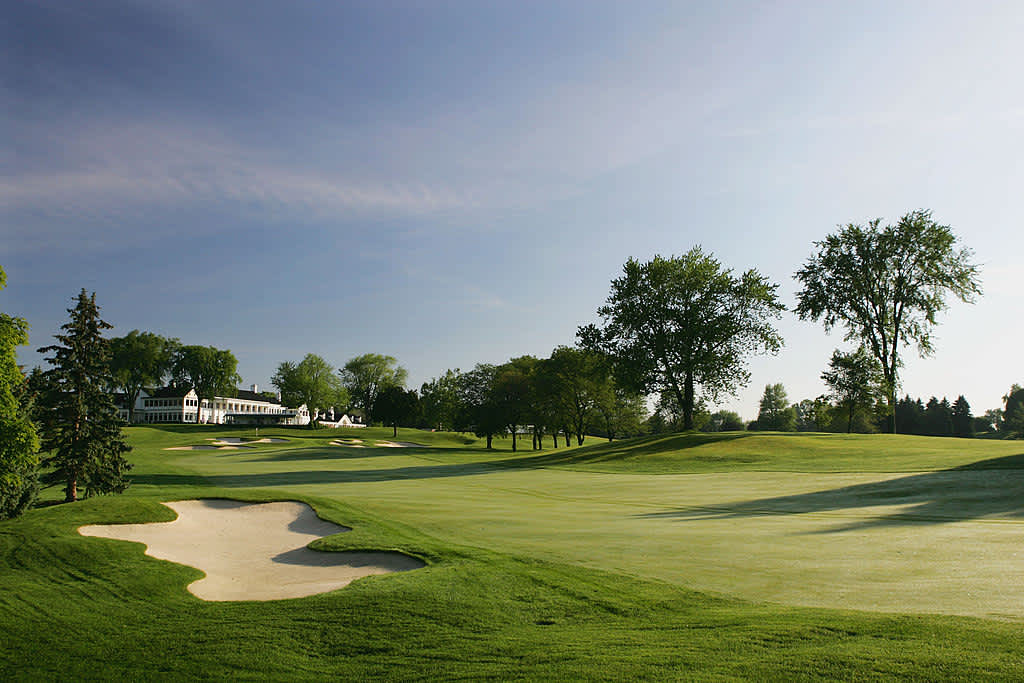  US Open 2051 im Oakland Hills Country ClubNach 2031 soll zwanzig Jahre später erneut die US Open im Oakland Hills CC stattfinden, dessen Clubhaus im Jahr 2022 fast bis auf die Grundmauern abbrannte. Auf dem South Course wurden schon zahlreiche Majors (US Open und PGA Championship) und ein Ryder Cup gespielt.(Foto: Getty)