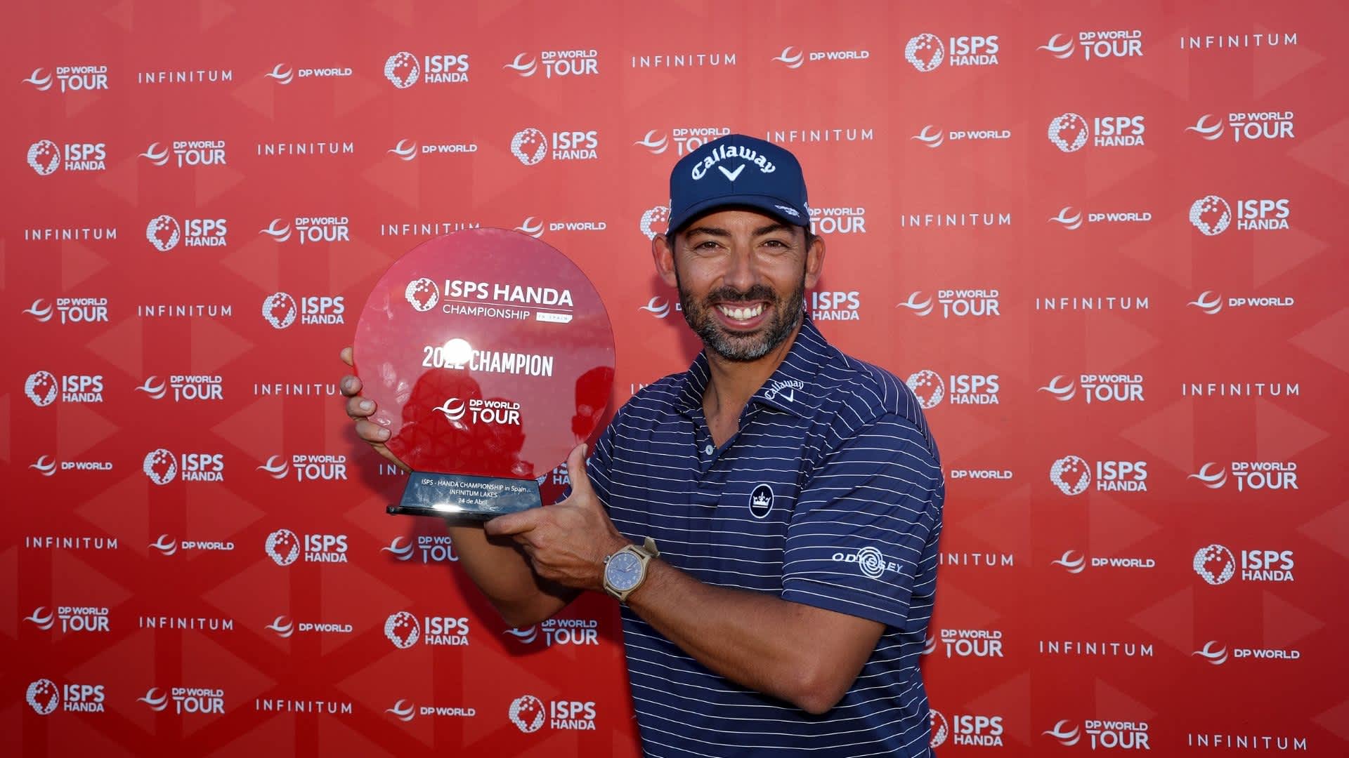 European Tour Pablo Larrazabal wins the ISPS Handa Championship in Spain