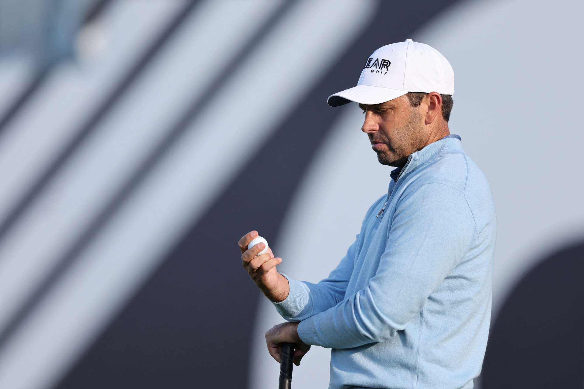 South African golfer Charl Schwartzel reacts after winning at the end of the third and final day of the LIV Golf Invitational Series event at The Centurion Club in St Albans, north of London, on June 11, 2022. - The LIV Golf Invitational London, the launch event of a lucrative and divisive series that is rocking the sport reaches it's conclusion. The $25 million event in St Albans -- the biggest prize pot in history -- is the first of eight tournaments this year bankrolled by Saudi Arabia's sovereign wealth fund, worth a combined $255 million. (Photo by Adrian DENNIS / AFP) (Photo by ADRIAN DENNIS/AFP via Getty Images)