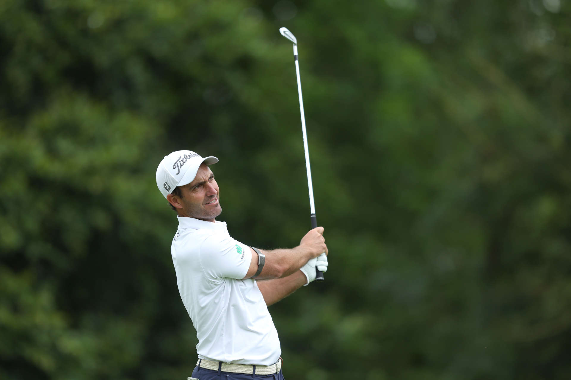 THOMASTOWN, IRELAND - JUNE 30: Edoardo Molinari of Italy tees off on the 14th hole during the first round of the Horizon Irish Open at Mount Juliet Estate on June 30, 2022 in Thomastown, Ireland. (Photo by Richard Heathcote/Getty Images)