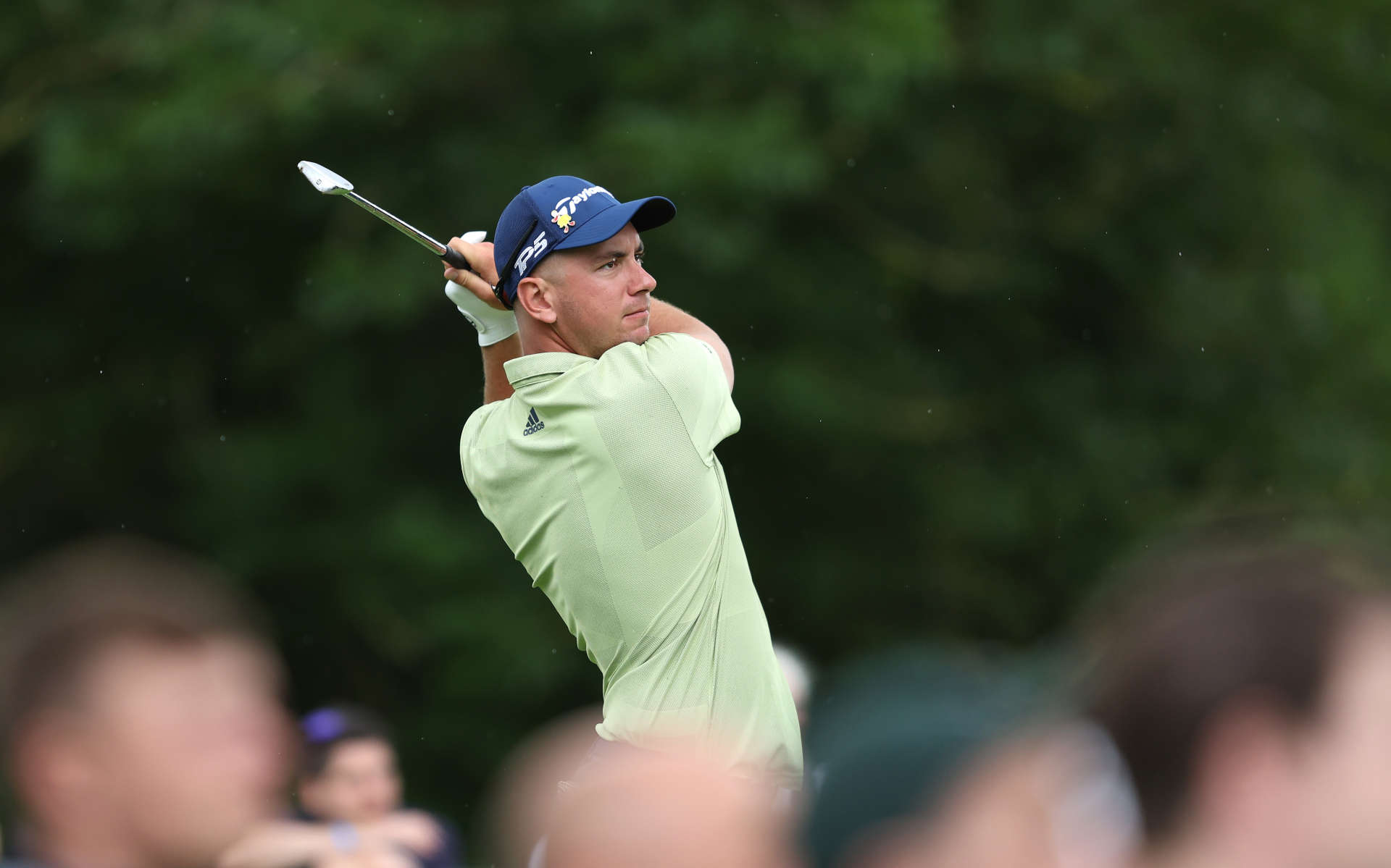 THOMASTOWN, IRELAND - JUNE 30: Lucas Herbert of Australia tees off on the 14th hole during the first round of the Horizon Irish Open at Mount Juliet Estate on June 30, 2022 in Thomastown, Ireland. (Photo by Richard Heathcote/Getty Images)