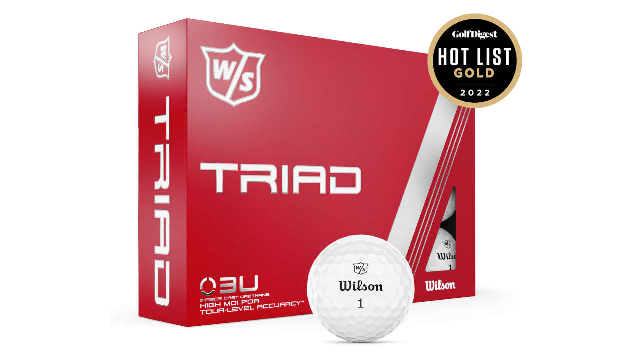 WILSON TRIAD: FÜR SPIELER, DIE DIE 80ER-GRENZE ERREICHEN WOLLEN