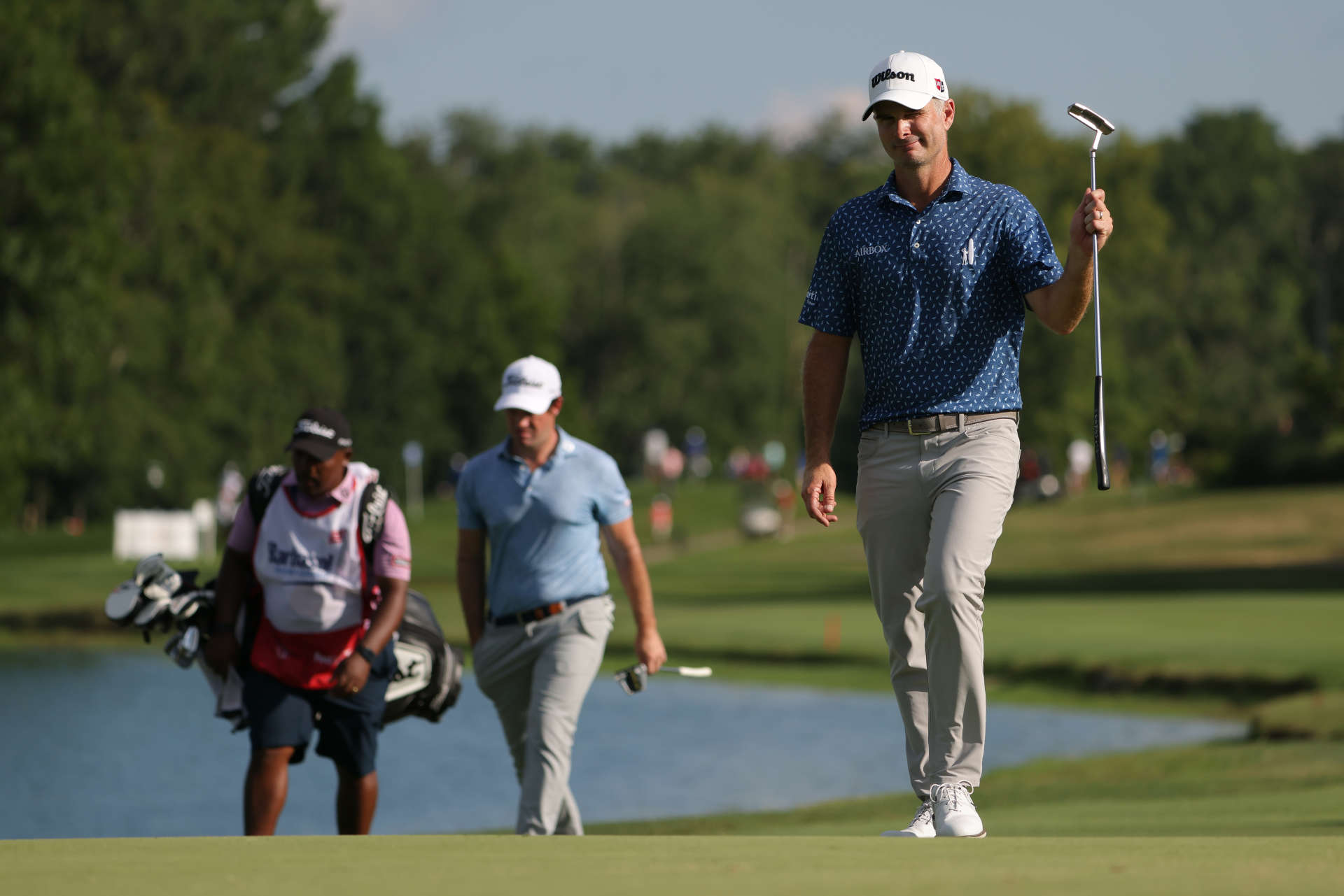 Kevin Streelman an der 18