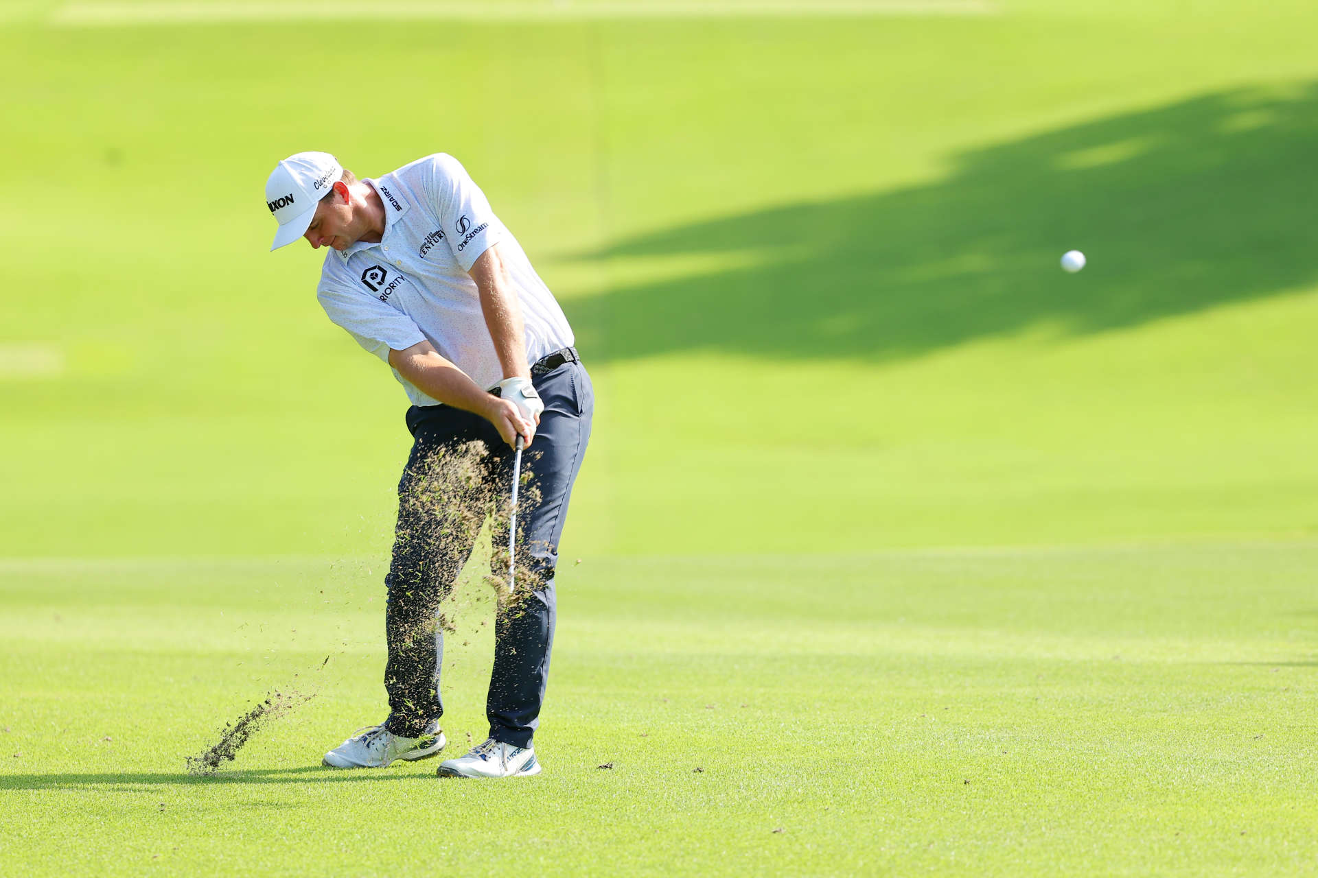 ATLANTA, GEORGIA - AUGUST 26: Sepp Straka of Austria plays a shot on the 17th hole during the second round of the TOUR Championship at East Lake Golf Club on August 26, 2022 in Atlanta, Georgia. (Photo by Kevin C. Cox/Getty Images)
