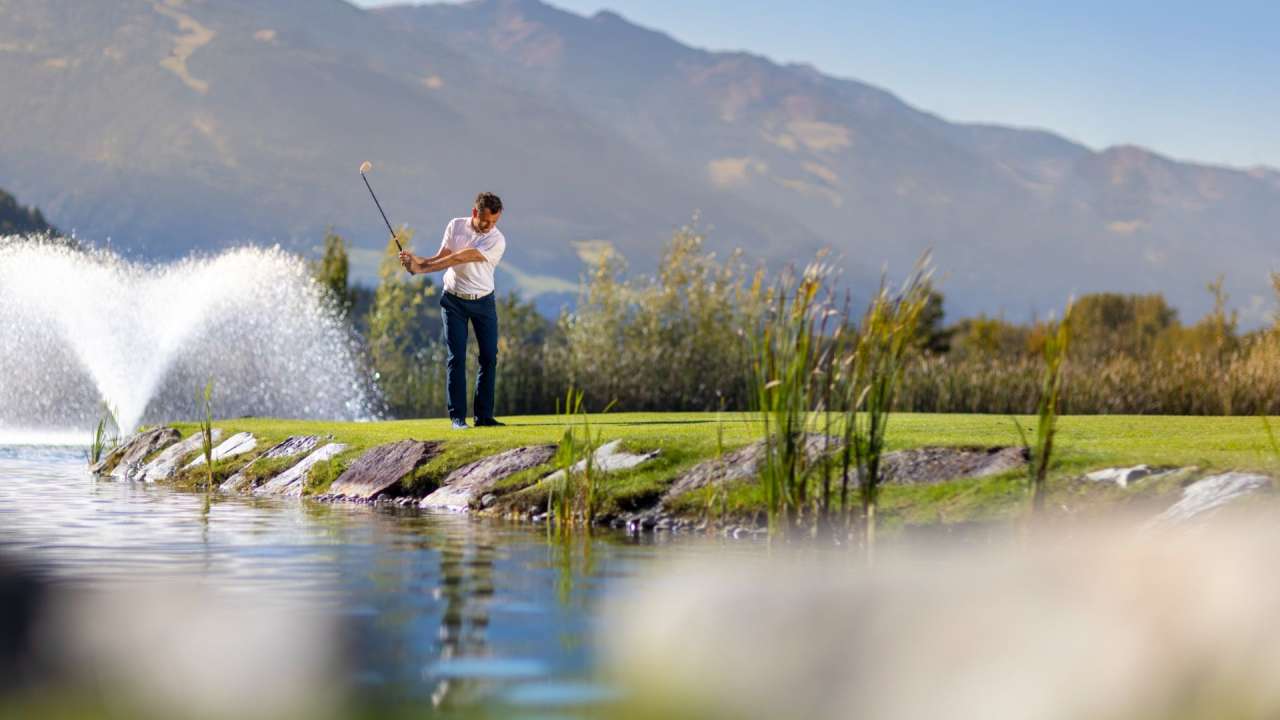 Golf-Start in Osttirol