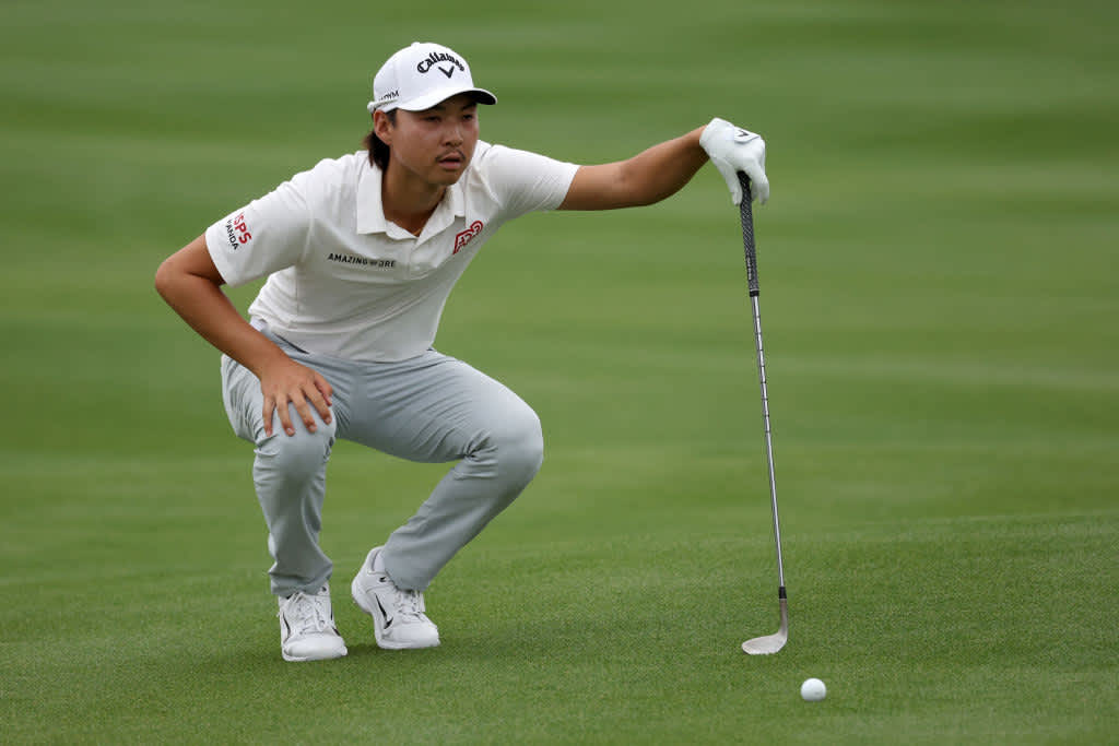 Min Woo Lee
Alter: 25
Herkunftsland: Australien
Bisherige Masters-Teilnahmen: 2
Qualifiziert als: Top-50 OWGR Ende 2024(Foto: Getty)
