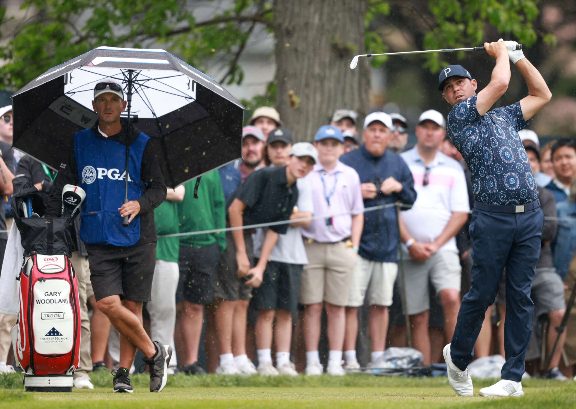 Die Bilder des zweiten Tages im Oak Hill Country Club