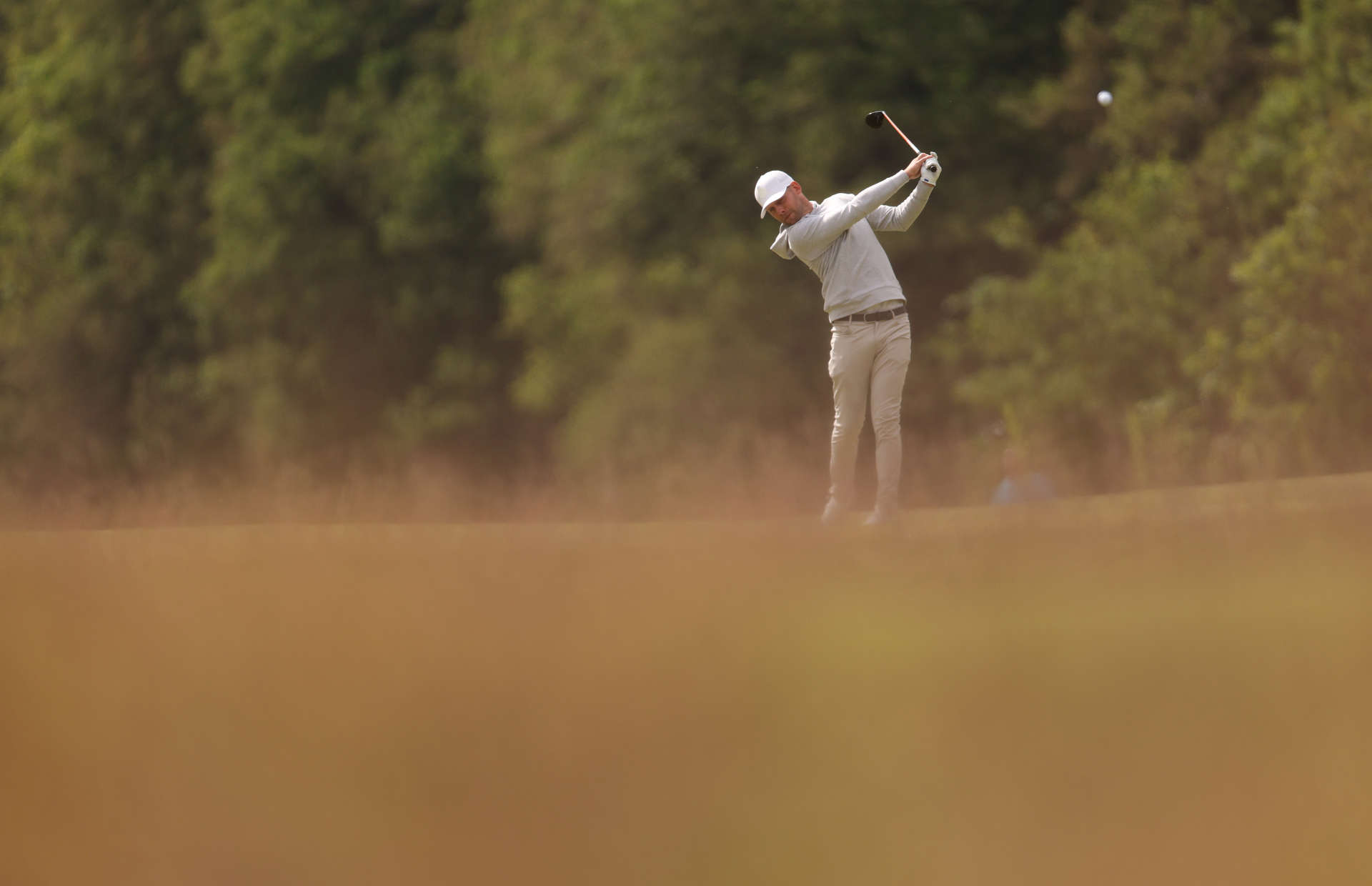 CROMVOIRT, NETHERLANDS - MAY 25: Rowin Caron of the Netherlands in action during Day One of the KLM Open at Bernardus Golf on May 25, 2023 in Netherlands. (Photo by Dean Mouhtaropoulos/Getty Images)