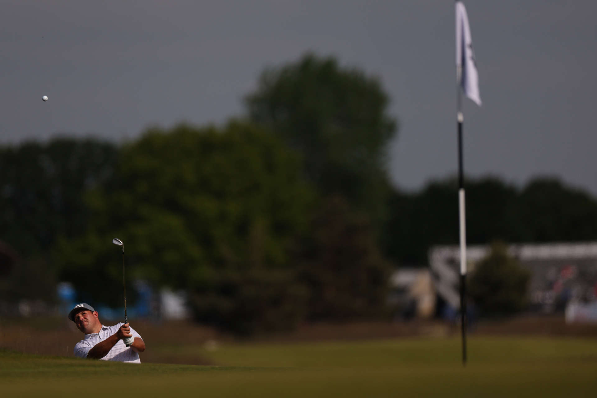 CROMVOIRT, NETHERLANDS - MAY 25: JC Ritchie of South Africa in action on the first hole during Day One of the KLM Open at Bernardus Golf on May 25, 2023 in Netherlands. (Photo by Dean Mouhtaropoulos/Getty Images)