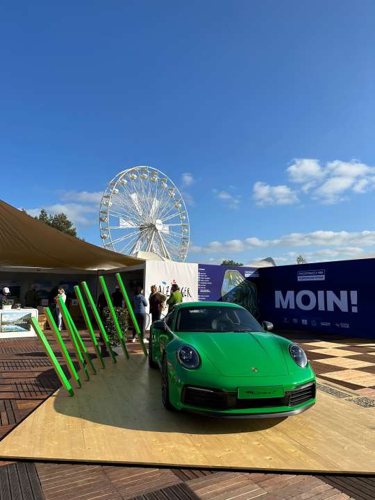 Moin Moin vom Tag 2. der Porsche European Open in Hamburg