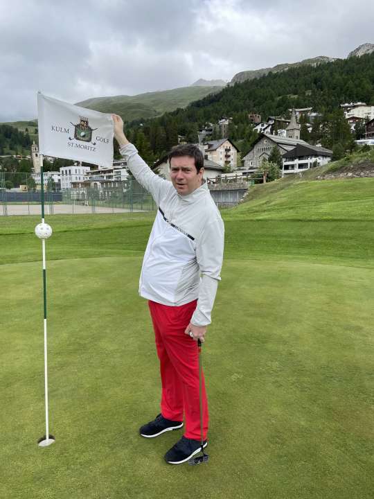 Golfen im Oberengadin/St. Moritz