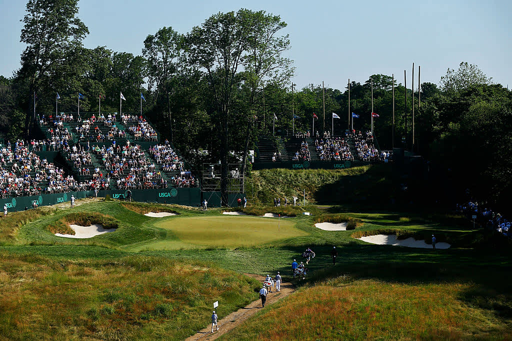 US Open 2050 im Merion Golf ClubSo richtig begeistert waren die Fans bei der 2023 Ausgabe vom "zu leichten" LA Country Club nicht. Bleibt abzuwarten, was man 2039 als Herausforderung vorbereitet