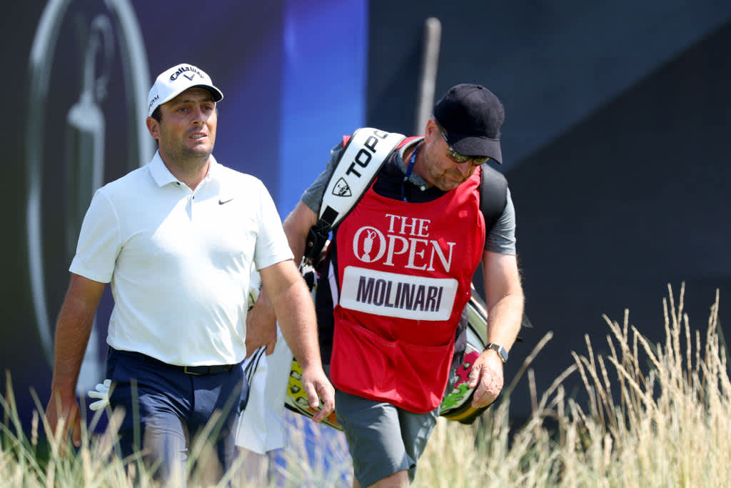 Francesco Molinari fails to make the cut with six strokes over par.