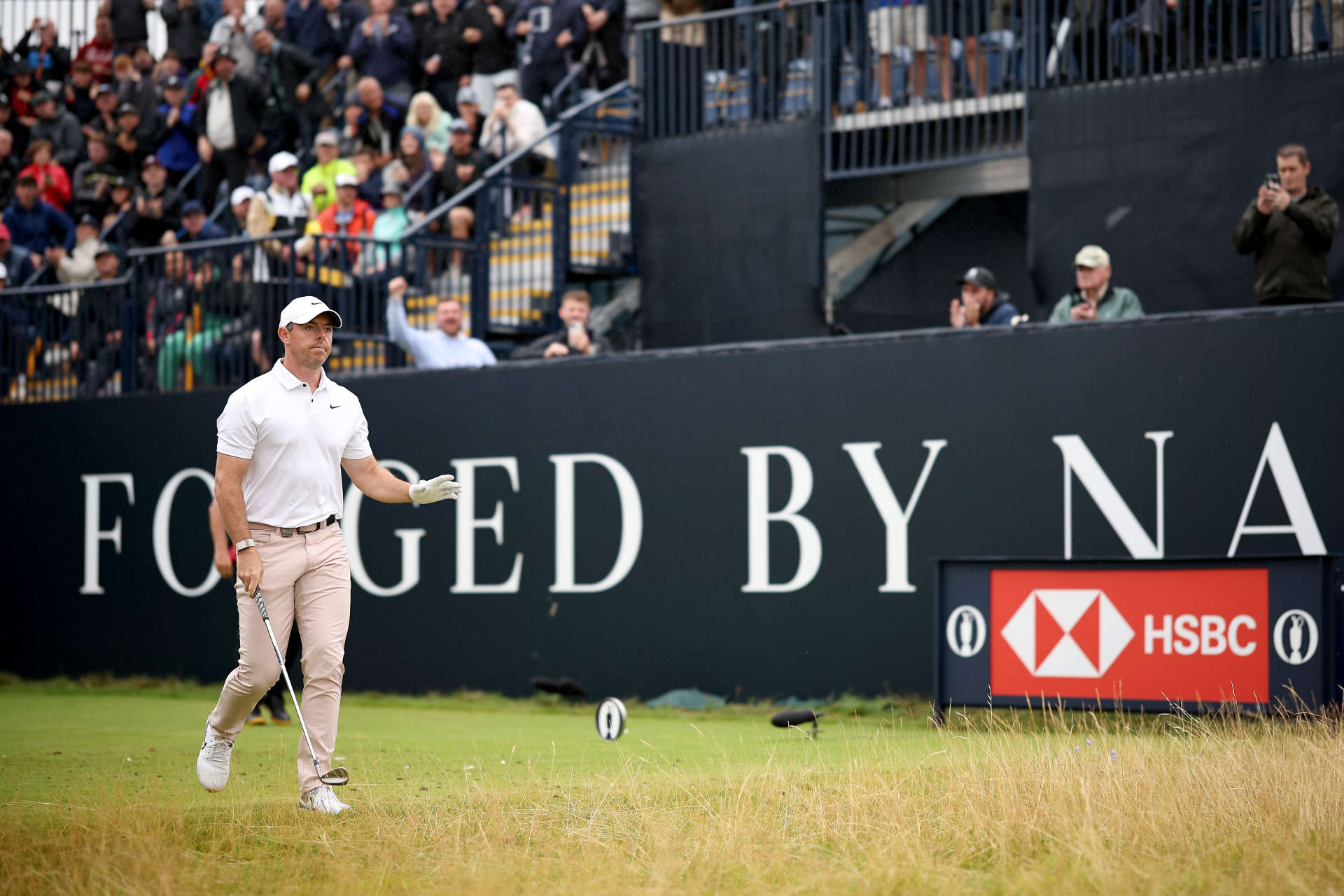 Rory McIlroy spielte seine beste Runde des Wochenendes. Dennoch wirkte es als wäre mehr drin gewesen für den Nordiren.