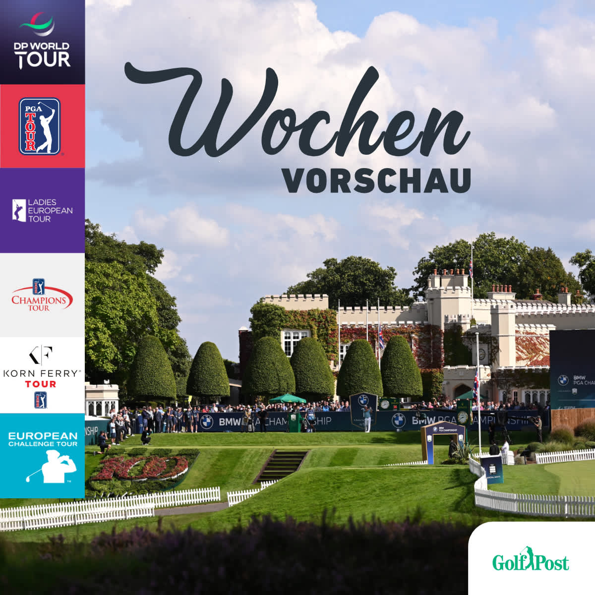 Wochenvorschau: BMW PGA Championship mit Rory McIlroy und Co