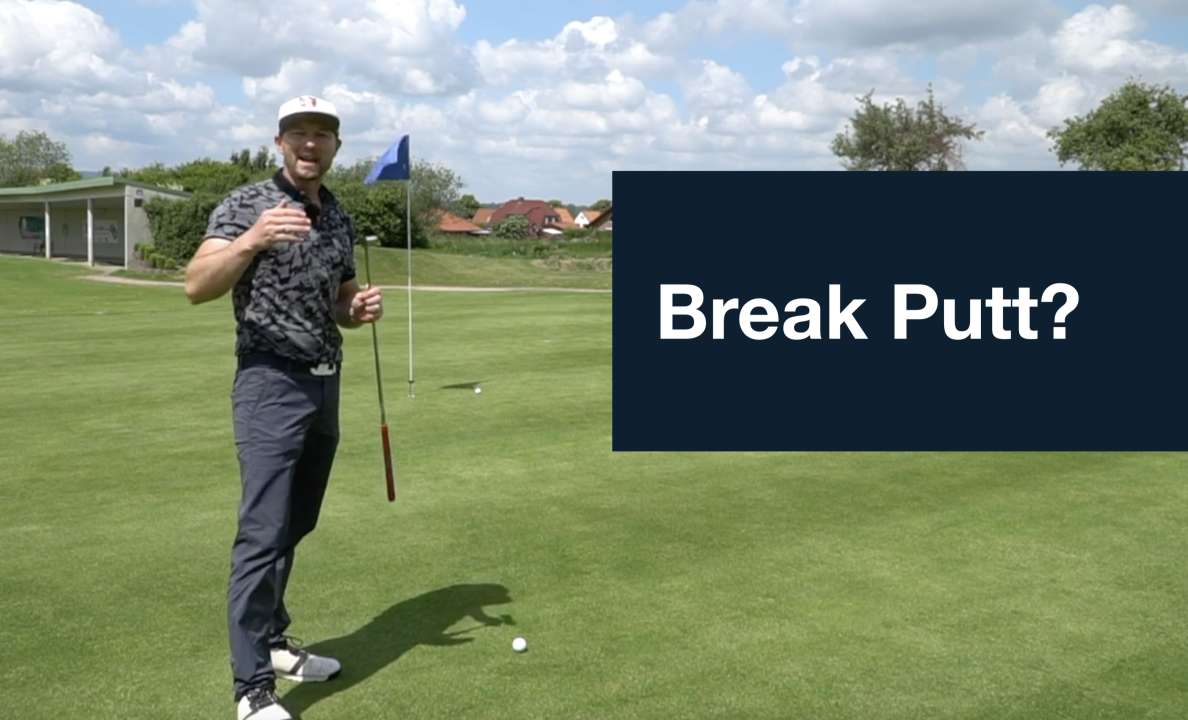 Vermeide DIESEN Fehler beim Putten I Break Putt - mit Silas Wagner