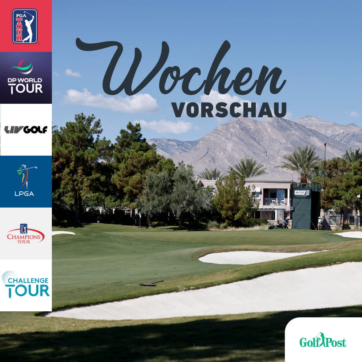 Wochenvorschau: Ryder-Cup-Stars in Spanien und Las Vegas im Einsatz