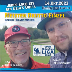 Endspiel im OPEN Brutto LIGA MatchPlay 2023