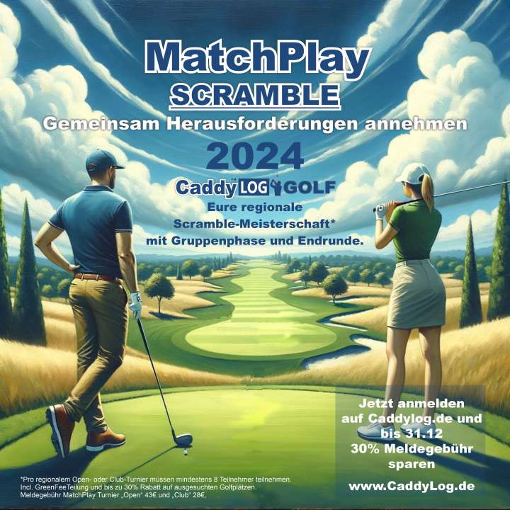 Gemeinsam stärker! 💪 2er Scramble MatchPlay Meisterschaft 2024