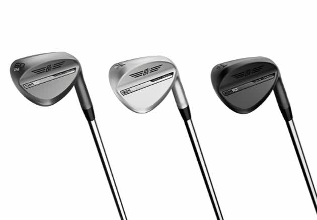Die Titleist Vokey SM 10 Wedges in drei Farbvarianten. (Foto: Titleist)