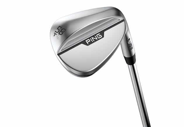 Die vielseitigste Option ermöglicht es den Spielern, die Schlagfläche für präzise Schläge auf den Grüns zu manipulieren. Ideal für mittlere bis feste Rasenbedingungen. Auf Wunsch unserer Tour-Profis gibt es eine 62-Grad-Option für mehr Vielseitigkeit. Erhältlich in 58°, 60°, 62°. (Foto: Ping)