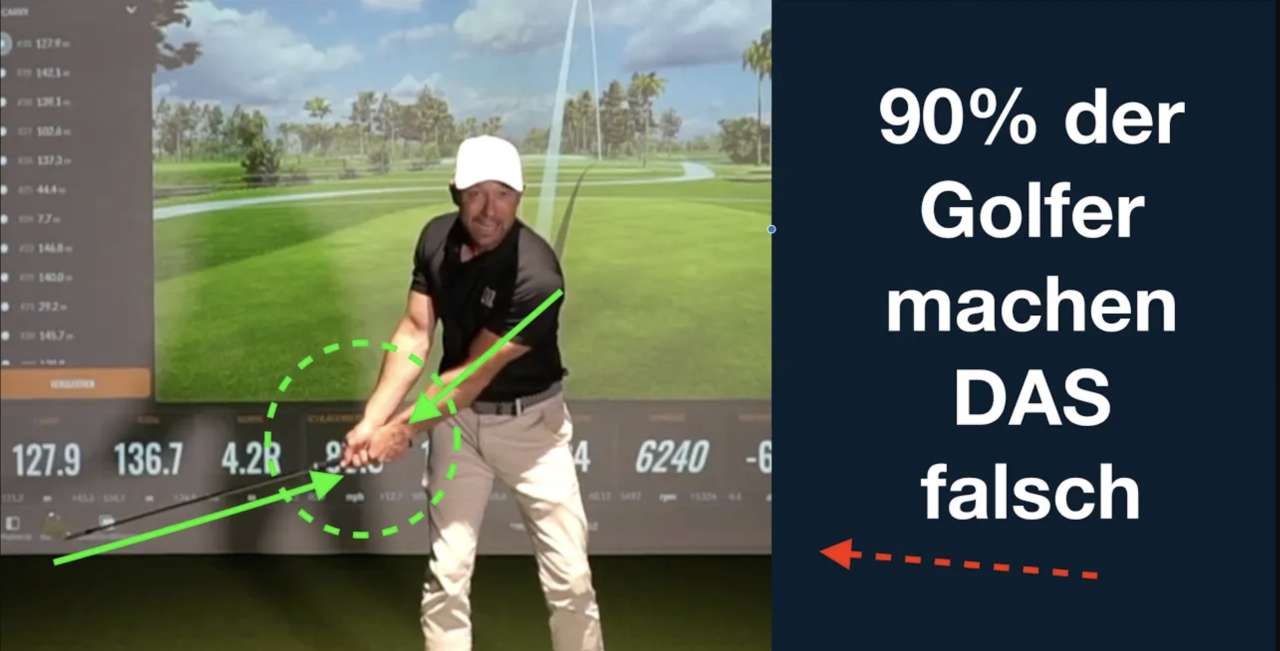 Übung um konstanter zu spielen und weiter zu schlagen