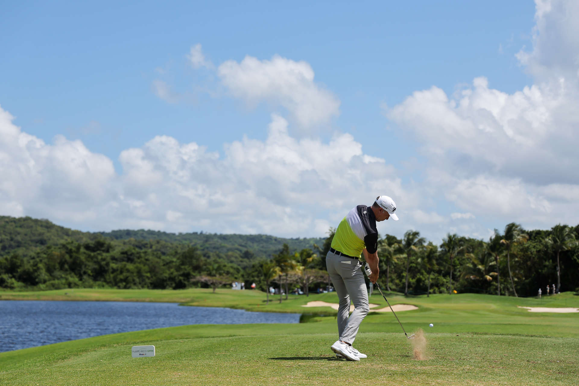 RIO GRANDE, PUERTO RICO - MARCH 09: Martin Laird of Scotland plays his shot from the sixth tee during the third round of the Puerto Rico Open at Grand Reserve Golf Club on March 09, 2024 in Rio Grande, Puerto Rico. (Photo by Jonathan Bachman/Getty Images)