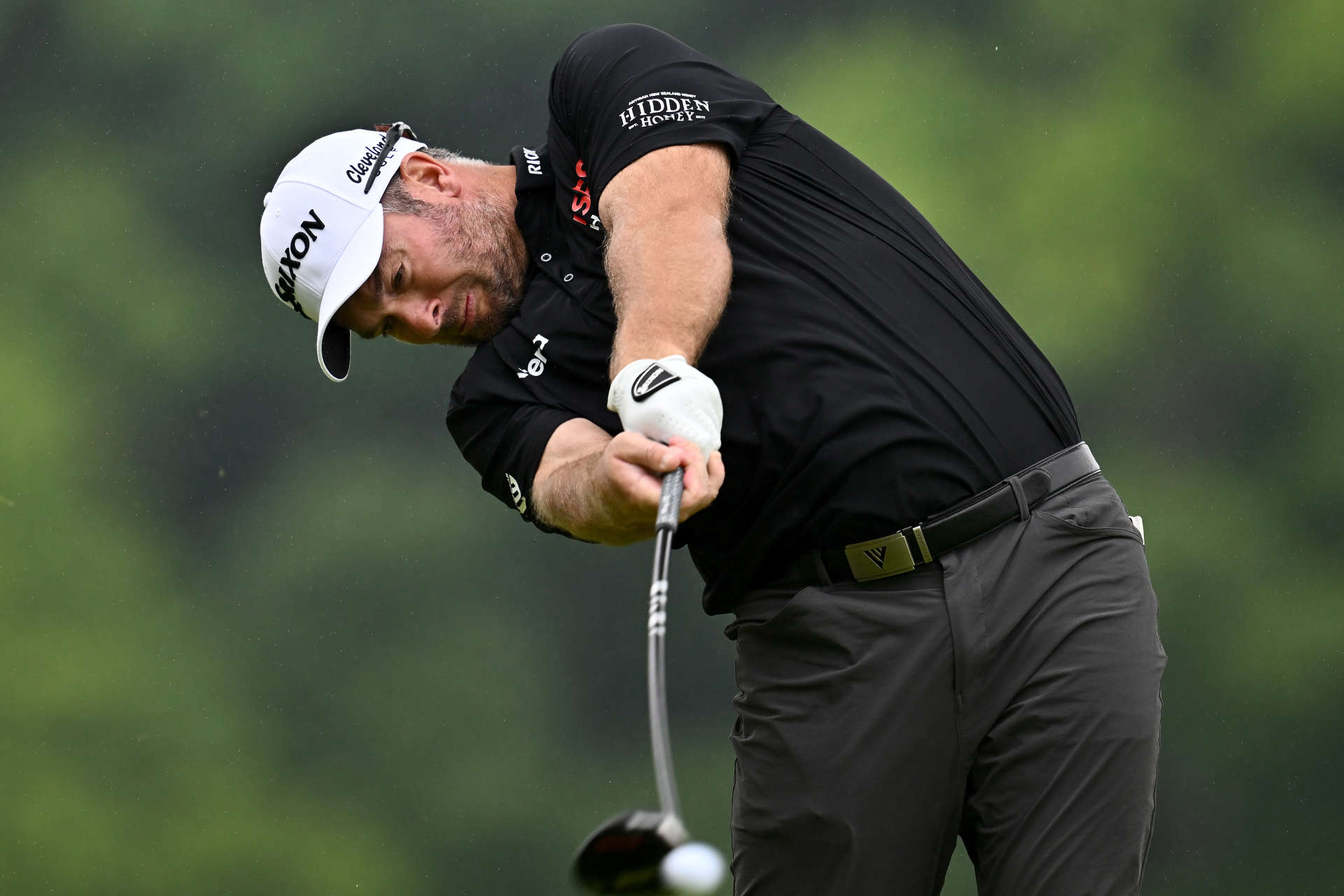 HAMILTON, ONTARIO - JUNE 02: Ryan Fox of New Zealand plays his shot from the fourth tee during the final round of the RBC Canadian Open at Hamilton Golf & Country Club on June 02, 2024 in Hamilton, Ontario, Canada. (Photo by Minas Panagiotakis/Getty Images)