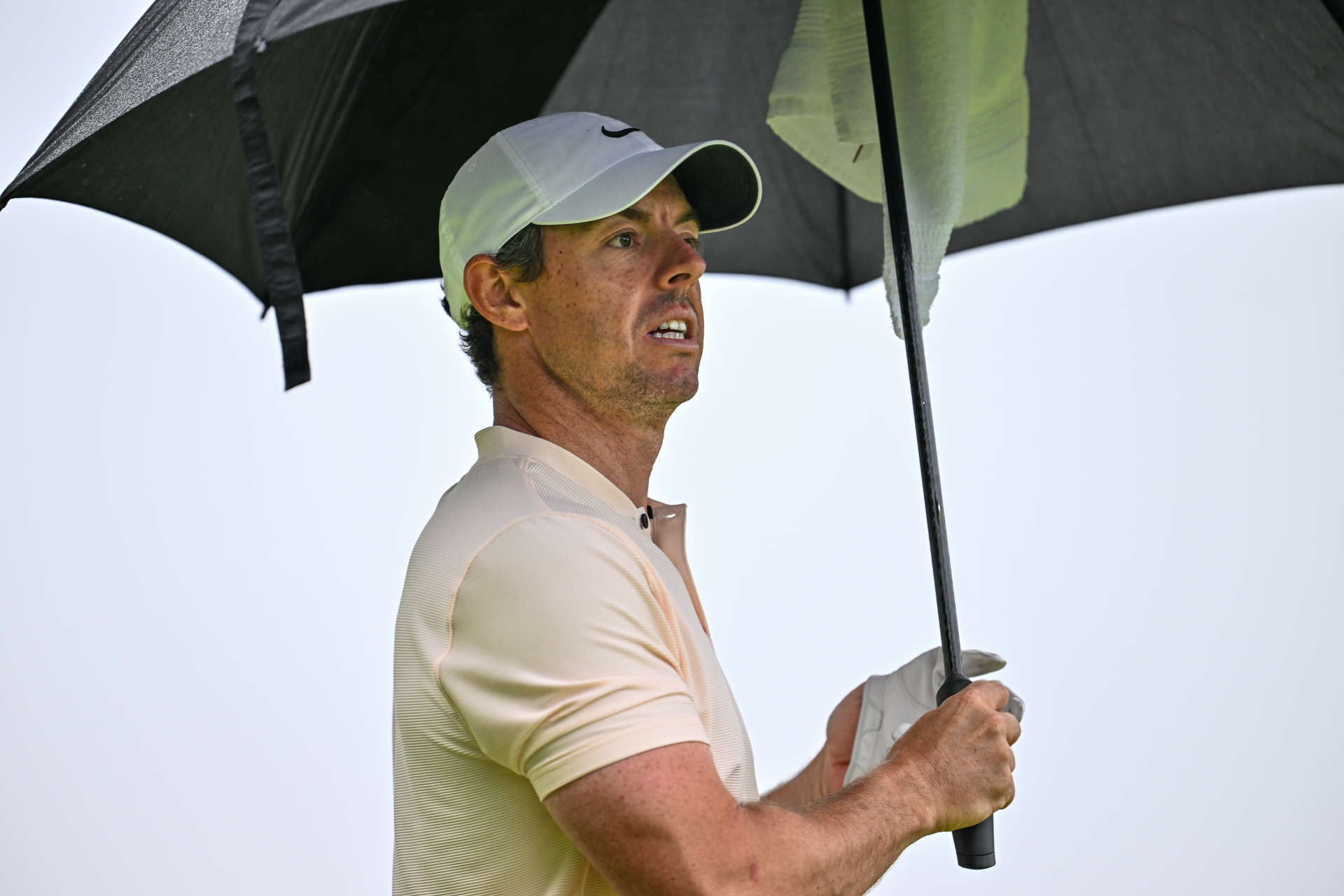 HAMILTON, ONTARIO - JUNE 02: Rory McIlroy of Northern Ireland walks off after playing his shot from the fourth tee during the final round of the RBC Canadian Open at Hamilton Golf & Country Club on June 02, 2024 in Hamilton, Ontario, Canada. (Photo by Minas Panagiotakis/Getty Images)