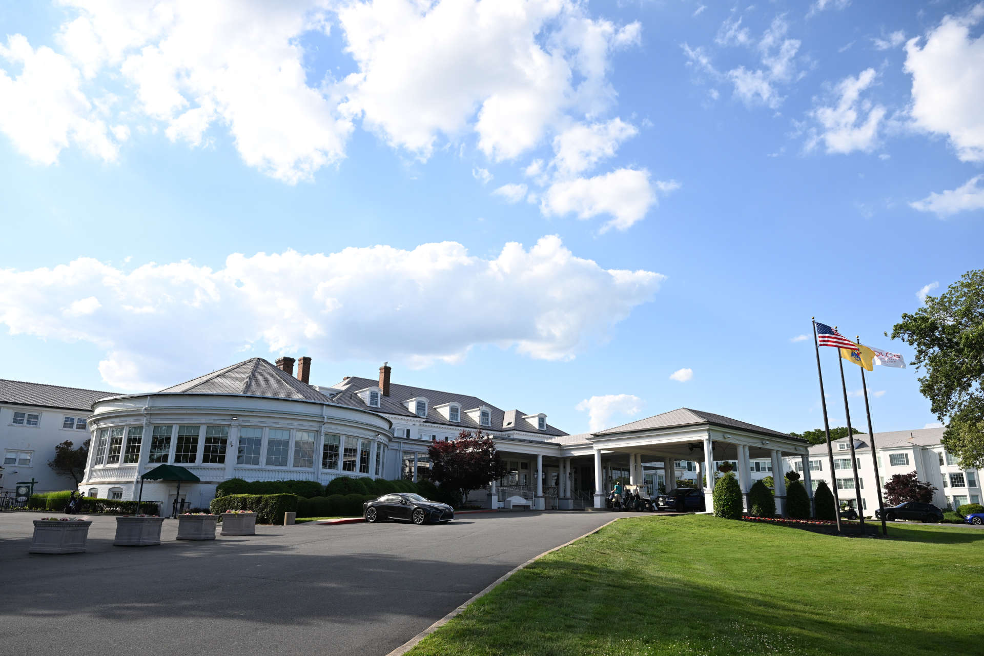 GALLOWAY, NEW JERSEY - JUNE 07: General view of the club houseduring the first round of the ShopRite LPGA Classic Presented by Acer at Seaview Bay Course on June 07, 2024 in Galloway, New Jersey. (Photo by Drew Hallowell/Getty Images)