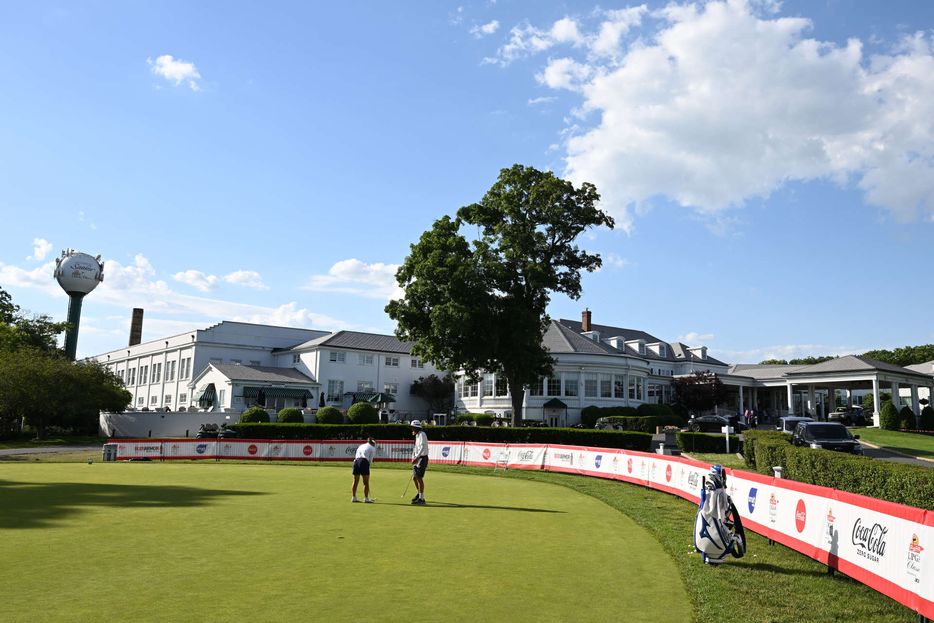 GALLOWAY, NEW JERSEY - JUNE 07: General view of the club house during the first round of the ShopRite LPGA Classic Presented by Acer at Seaview Bay Course on June 07, 2024 in Galloway, New Jersey. (Photo by Drew Hallowell/Getty Images)