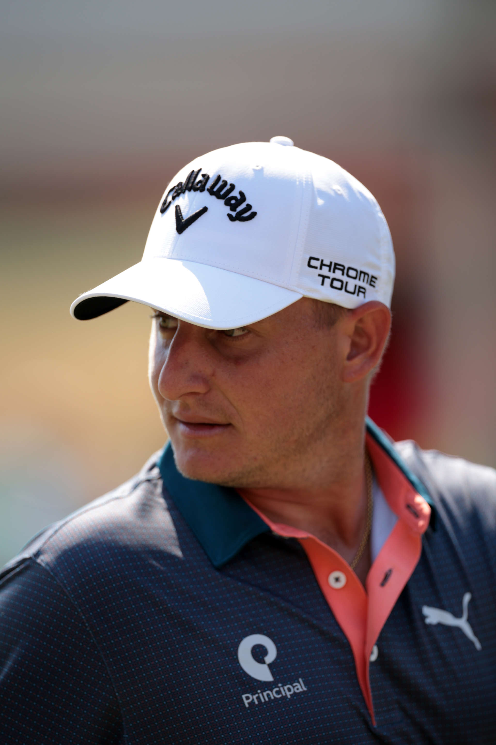 CROMWELL, CONNECTICUT - JUNE 20: Emiliano Grillo of Argentina walks on the course during the first round of the Travelers Championship at TPC River Highlands on June 20, 2024 in Cromwell, Connecticut. (Photo by James Gilbert/Getty Images)