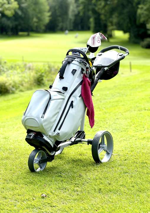Produkttest - Teil 3 - Big Max DriLite Hybrid prime Bag zusammen mit dem  Blade Trolley 3-Rad